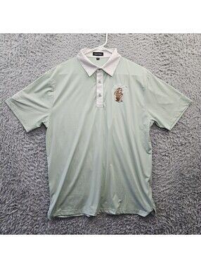 HAVEN Golf Polo Men Medium Sandbagger Invitational Dad Bods Embroidered